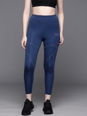 Women Rapid Dry Running Tights (HRX by Hrithik Roshan)