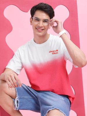Mast & Harbour Ombre Dyed Drop-Shoulder T-shirt