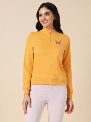 Allen Solly Woman 100% Cotton Sweatshirt